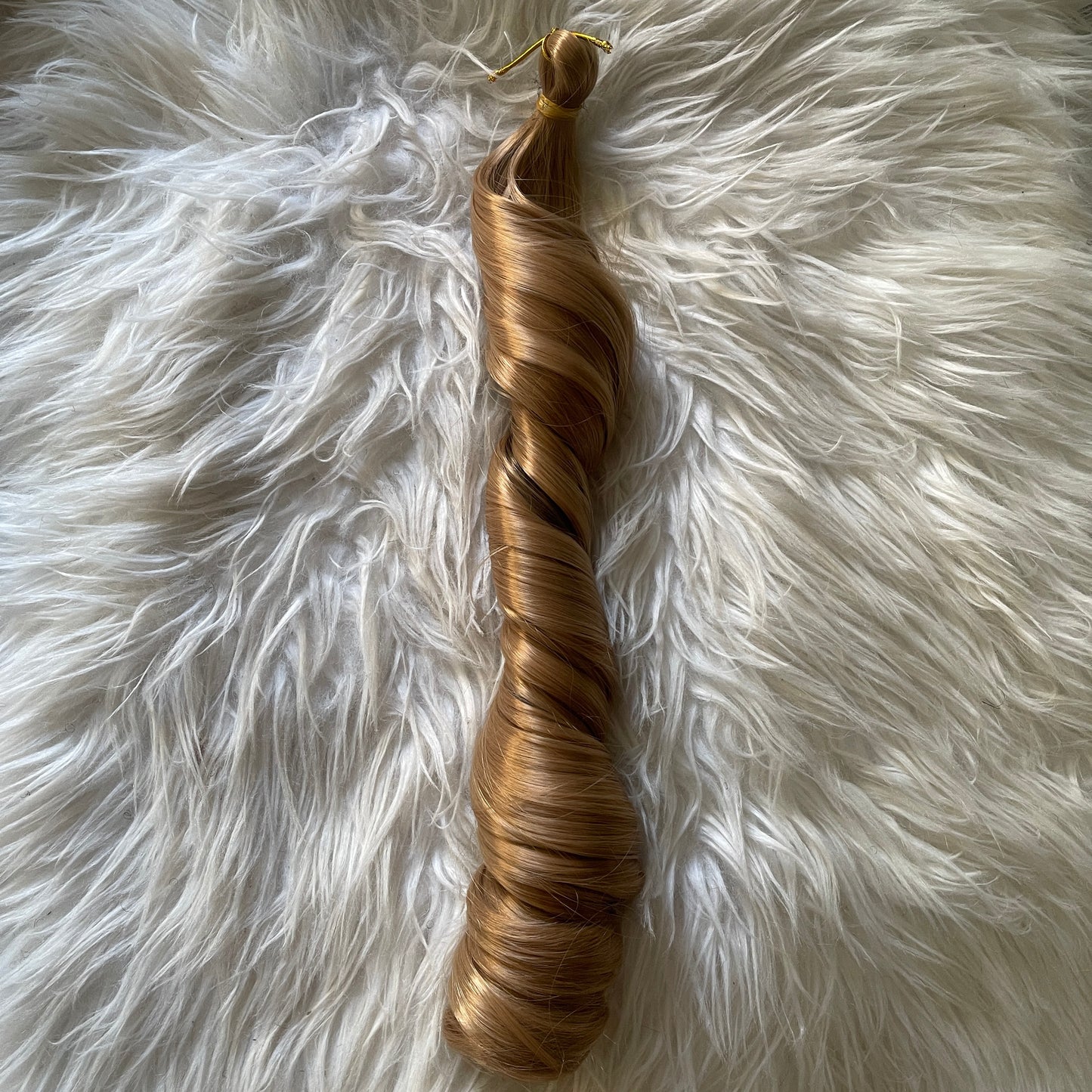 Colour 27, 24 inches, french curly hair extensions