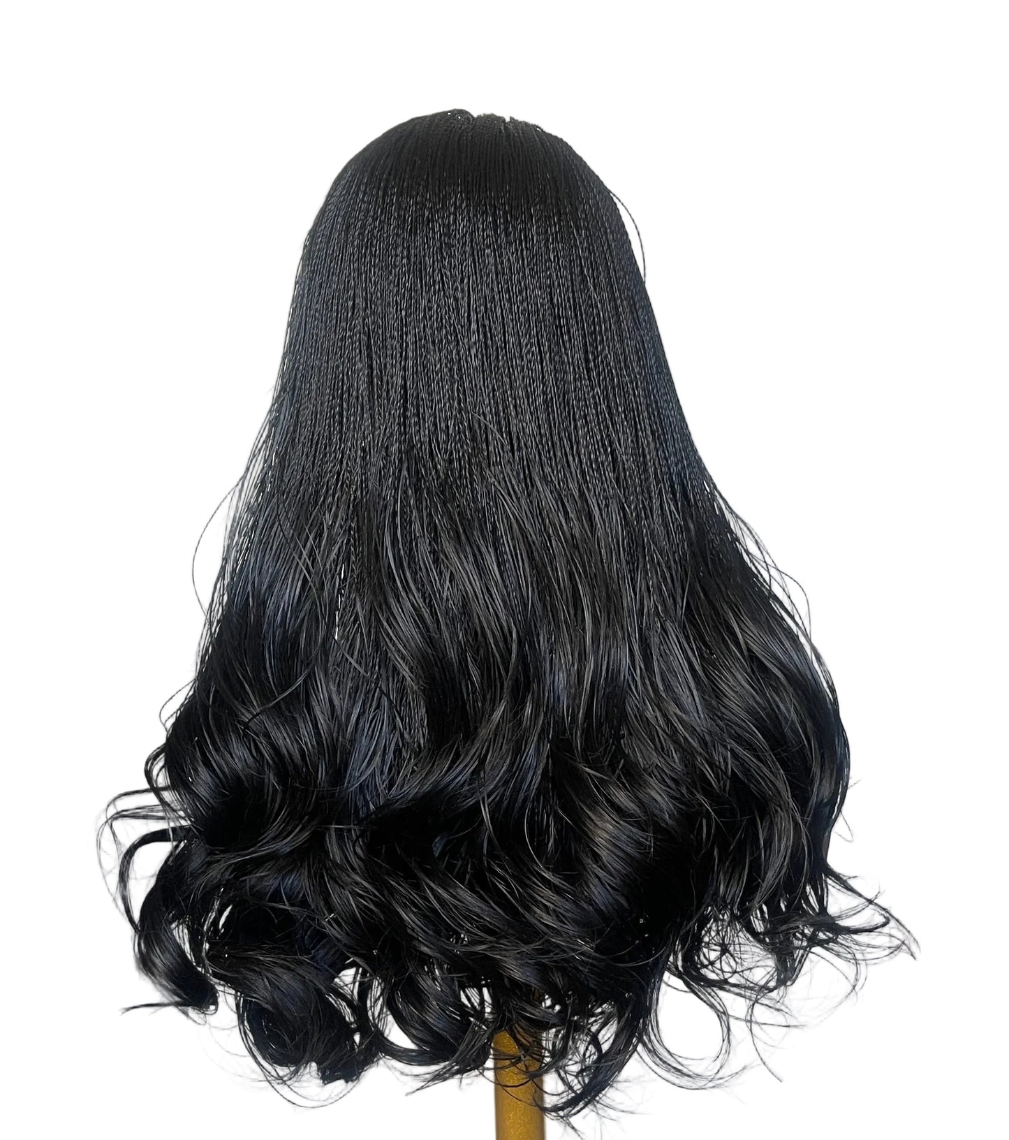 Ohemaa: silky french curly twists braided wig