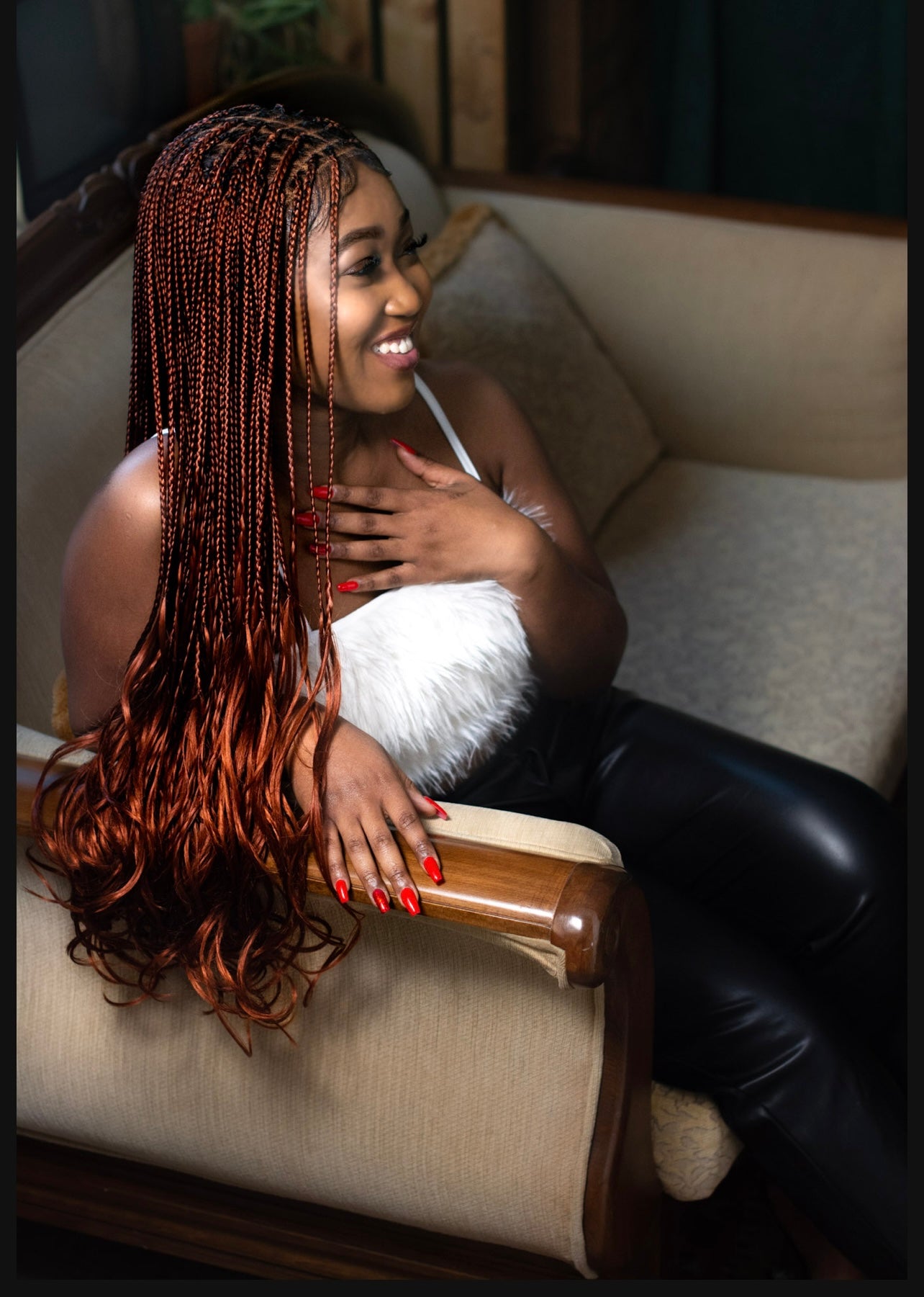 Customise my braided wig