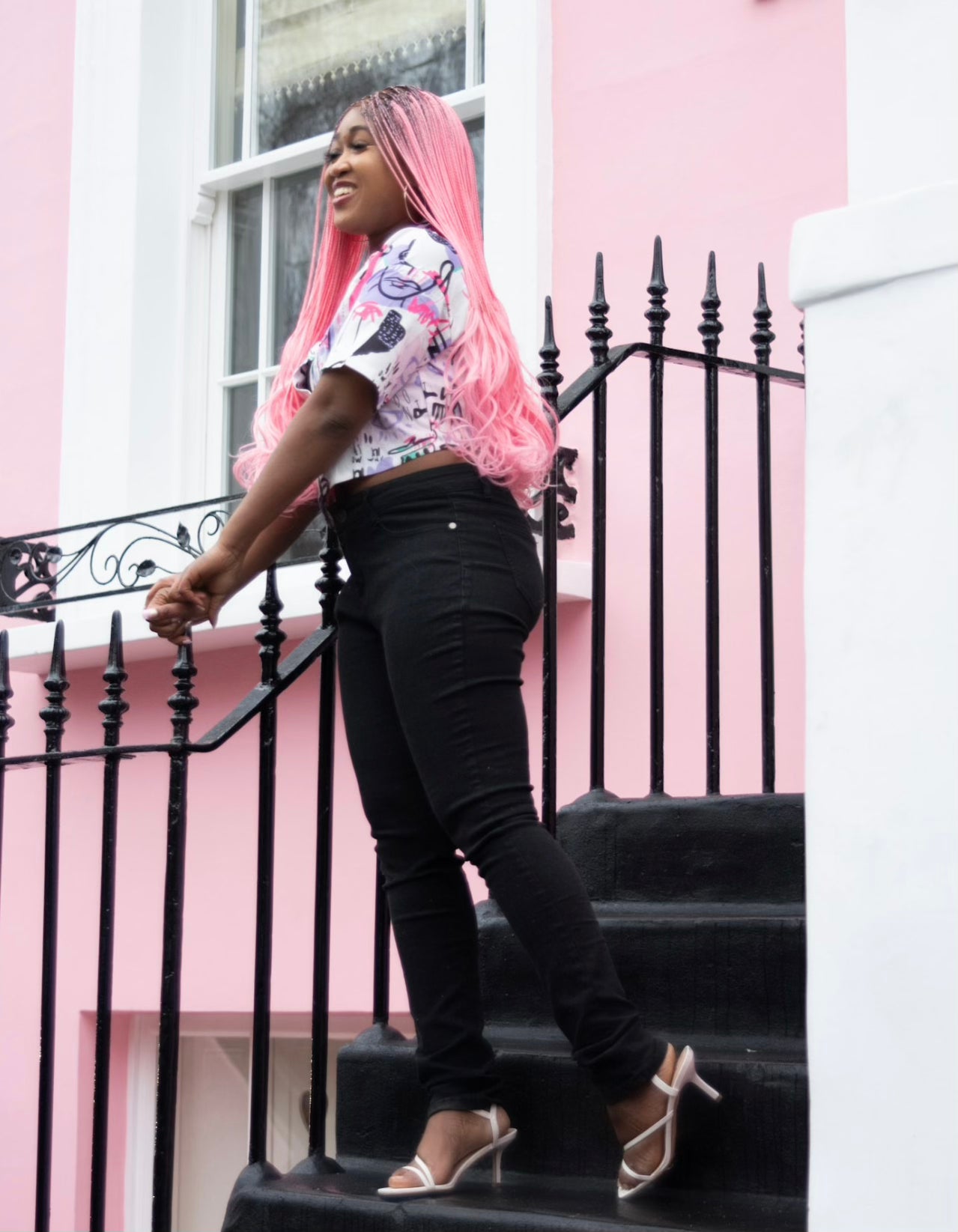 Barbie french curly braided wig