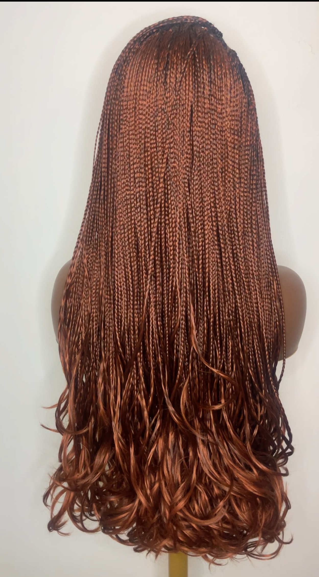 knotless braids with curls