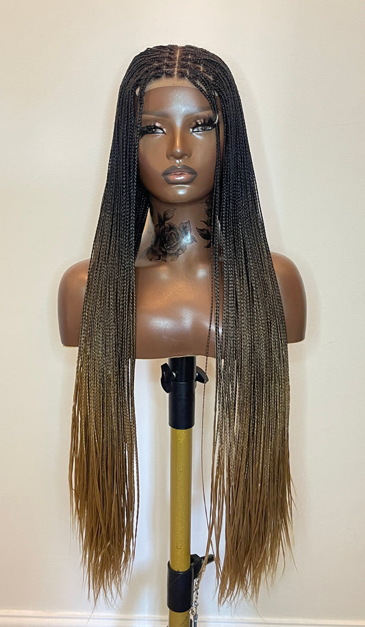 Bone straight braids
