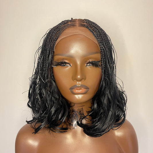Jazz, french curly braided wig