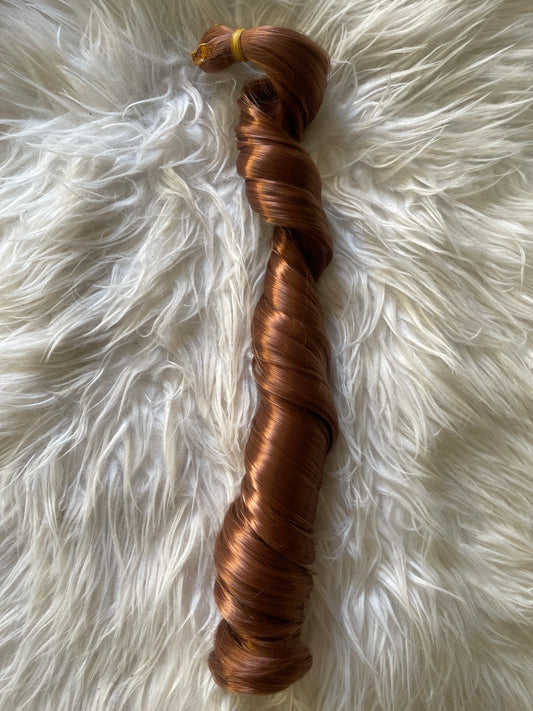 Autumn, 30, 24 inches, Spiral hair extensions