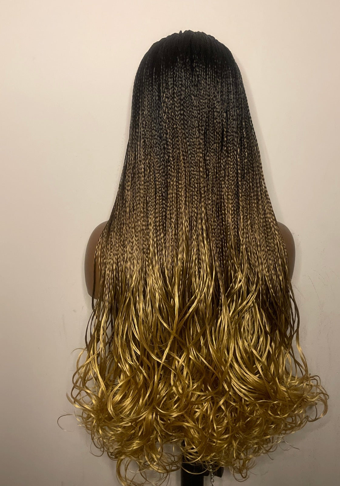 Ready to ship, French curly braided wigs , 24 inches