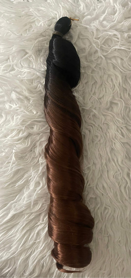 Colour B29, 24 inches, Spiral hair extensions